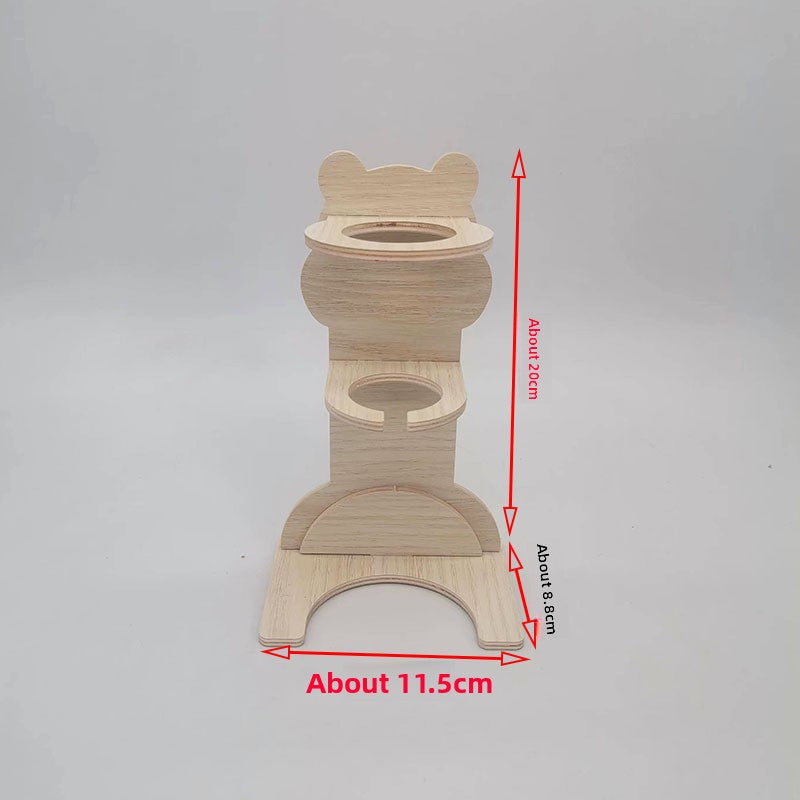 Hamster ball waterer stand