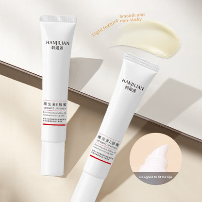 Han jiilian vitamin E lip Honey Lip Protection essence oil lip moisturizing water Light female lip essence oil hair generation