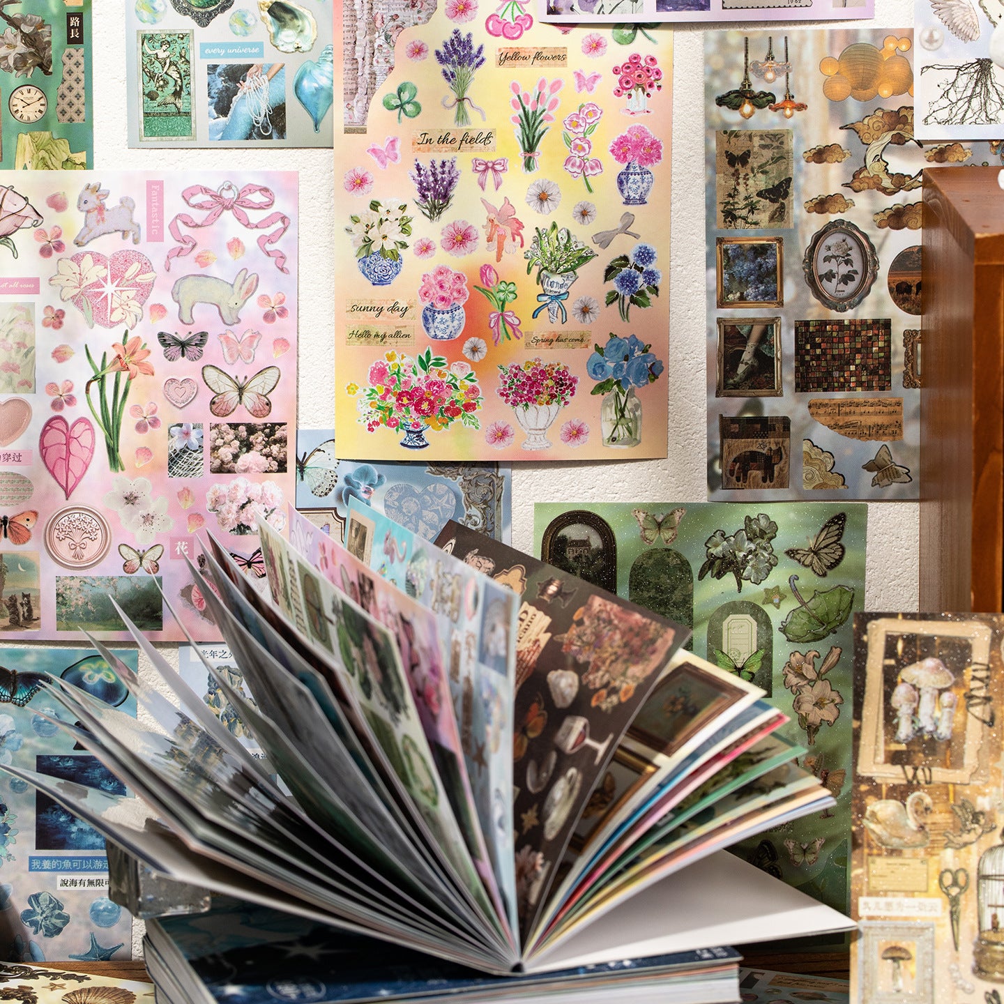 Hand account sticker