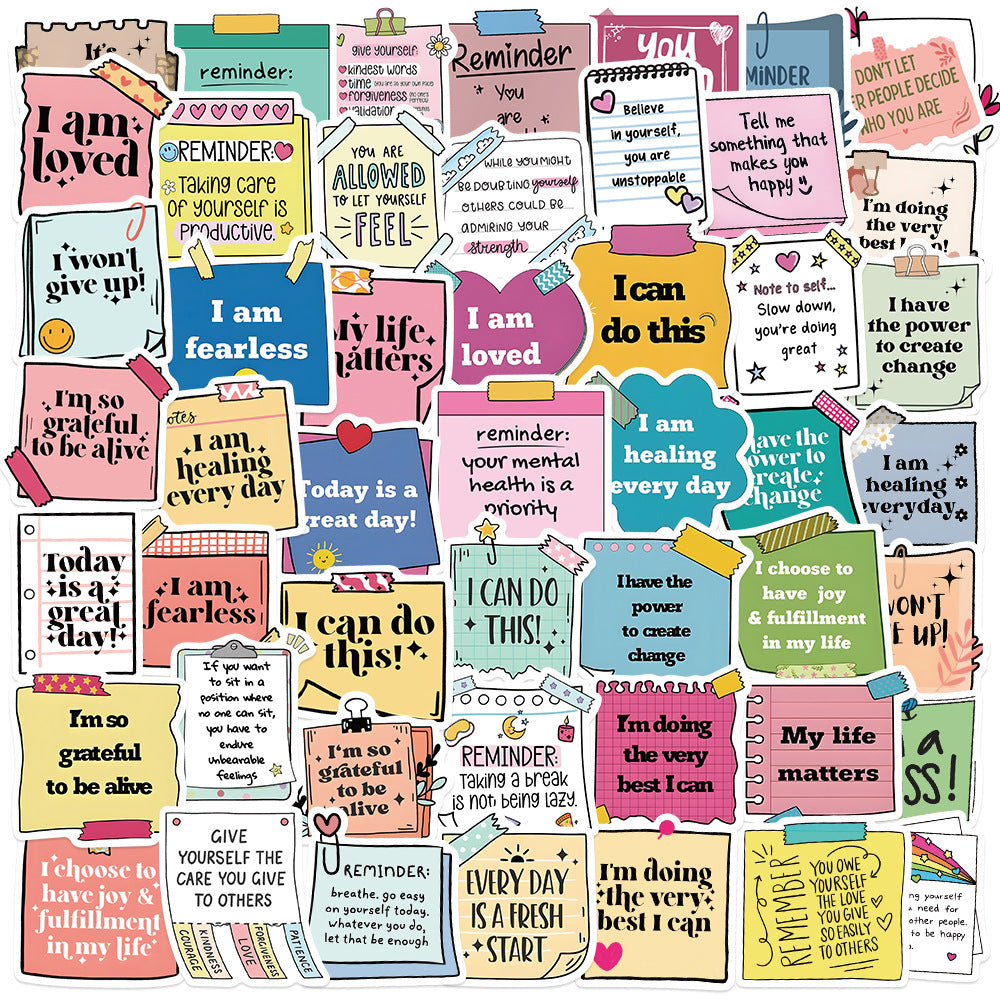 hand account stickers