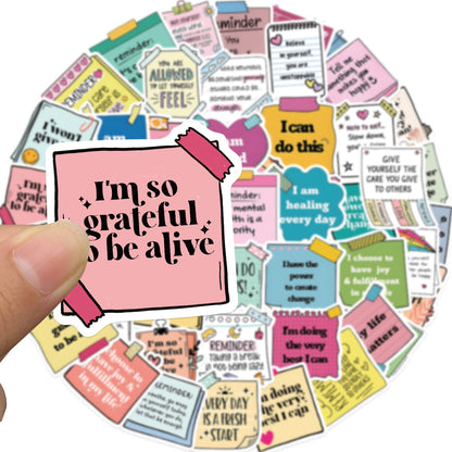 hand account stickers