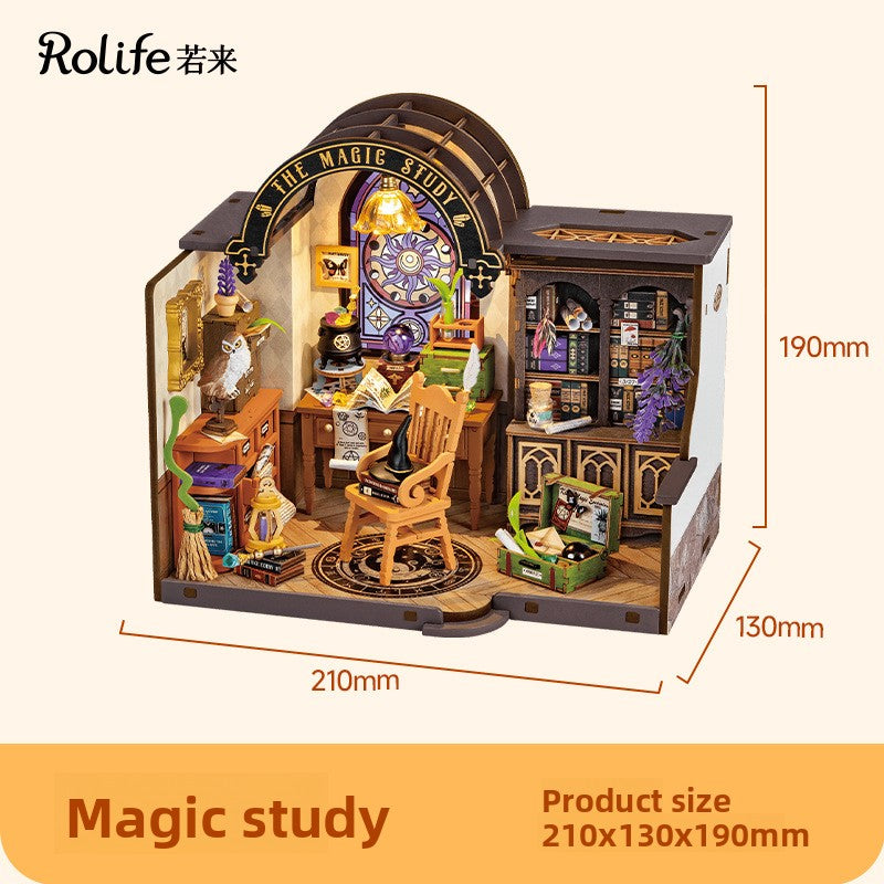 Hand-assembled miniature house