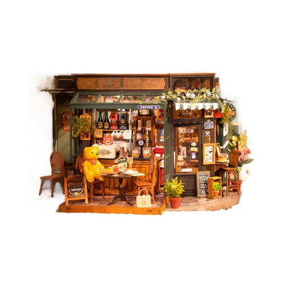 Hand-assembled miniature house