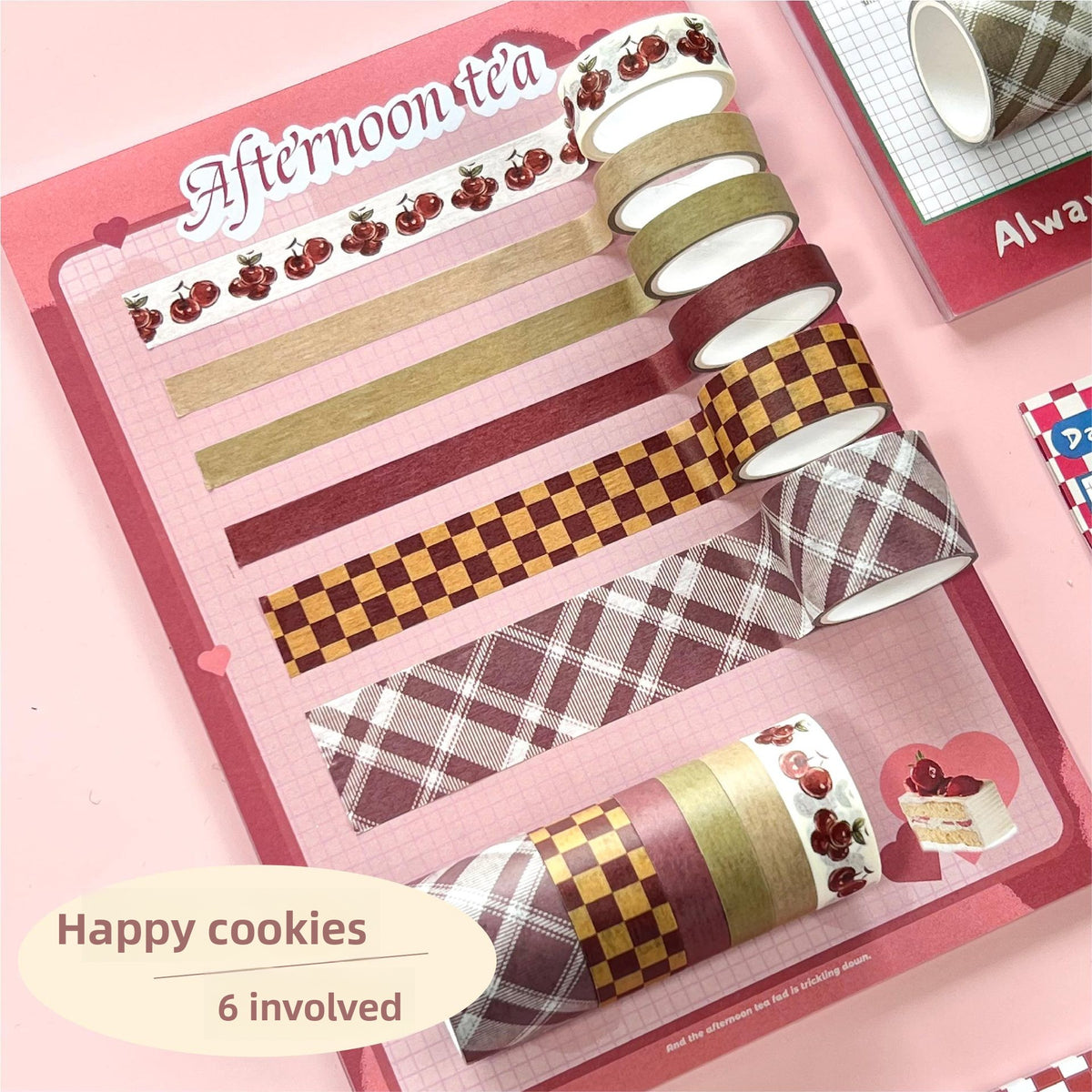 Hand book decoration material