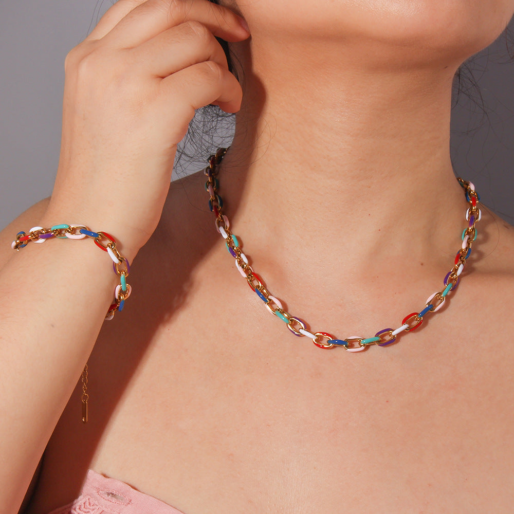 Hand bracelets and necklaces