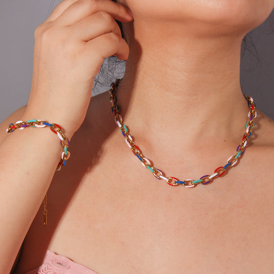 Hand bracelets and necklaces