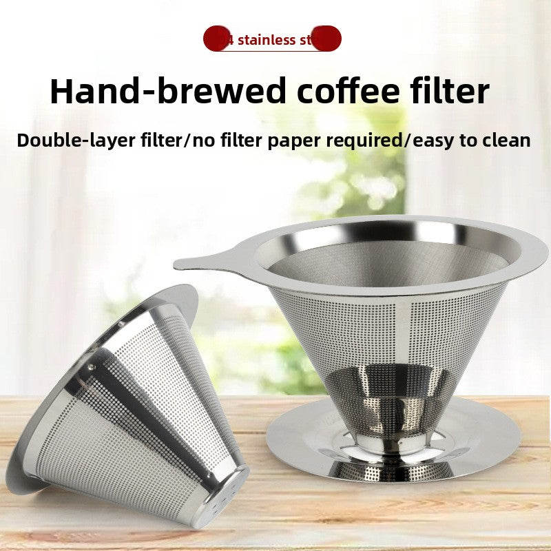 hand-brewed coffee filter cup ultra-fine dense filter