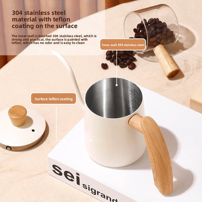 Hand coffee pot