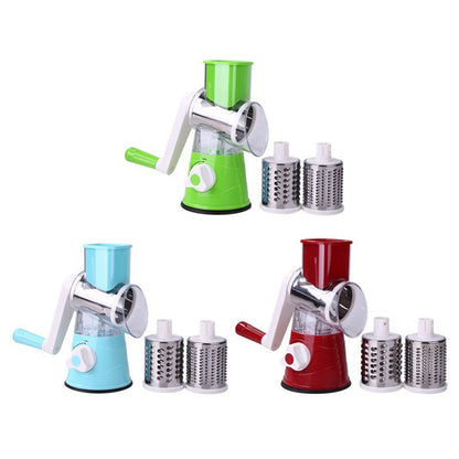 Hand-Cranked Multi-Functional Vegetable Cutter