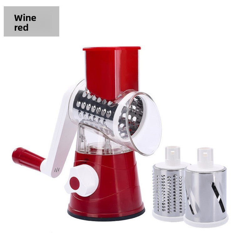 Hand-Cranked Multi-Functional Vegetable Cutter