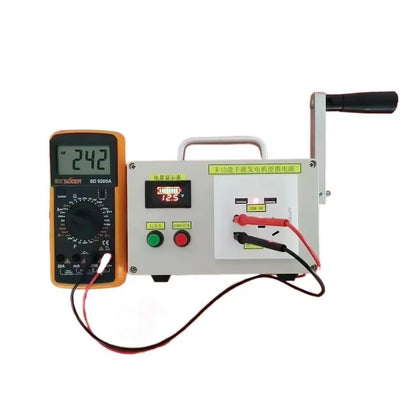 Hand-Cranked Outdoor Power Supply with 220V AC and USB Ports