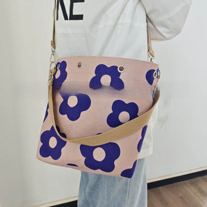 Hand-Crocheted Floral Tote Bag
