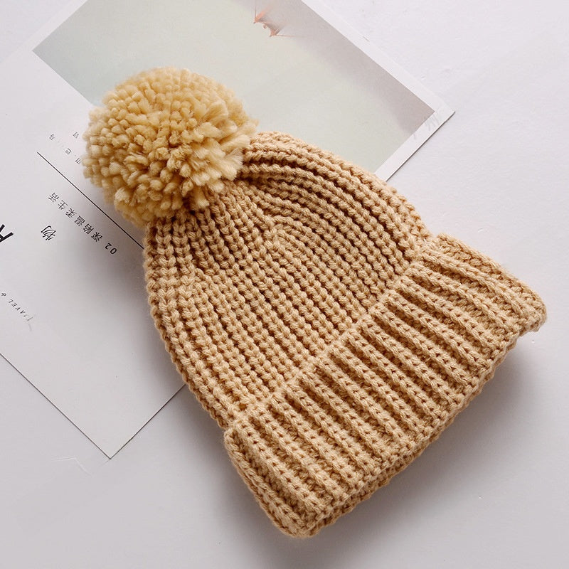 Hand Embroidered Kids Knitted Winter Hat