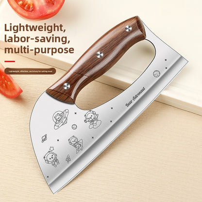 Hand-Forged Stainless Steel Kitchen Knife