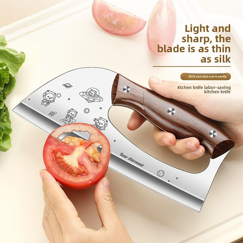 Hand-Forged Stainless Steel Kitchen Knife