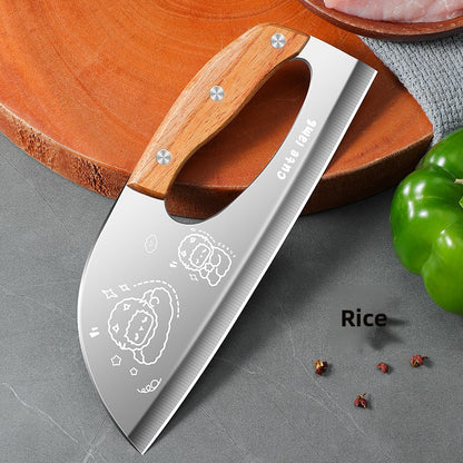 Hand-Forged Stainless Steel Kitchen Knife