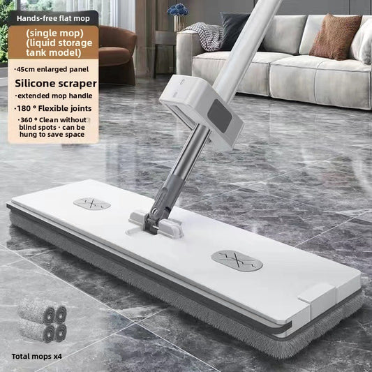 Hand-free Flat Mop