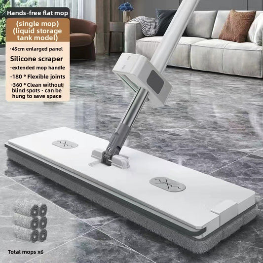 Hand-free Flat Mop