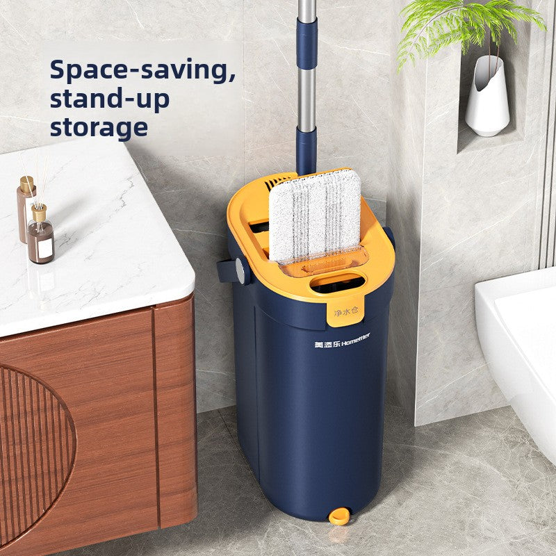 Hand-free Flat Mop