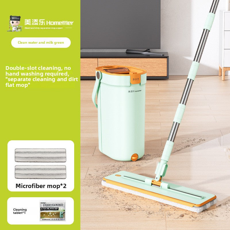 Hand-free Flat Mop