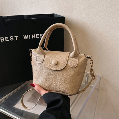 Hand-held bucket bag