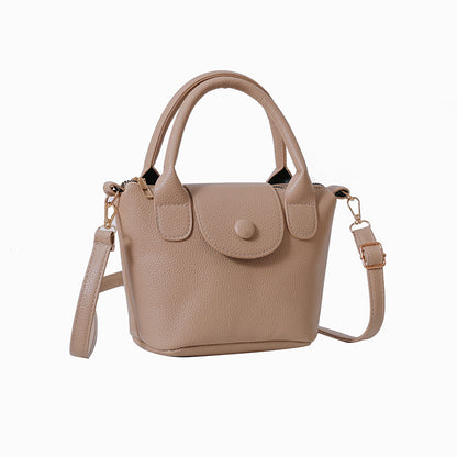 Hand-held bucket bag