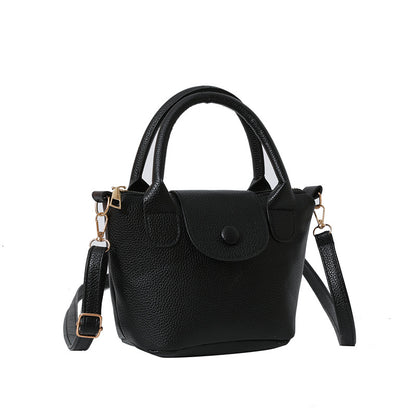 Hand-held bucket bag