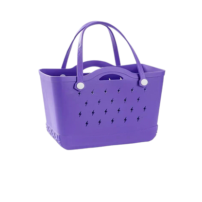 Hand-held mesh bag