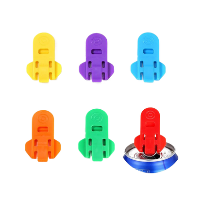 hand-held open cans beer bottle opener