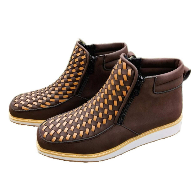 Hand-knitted Boots