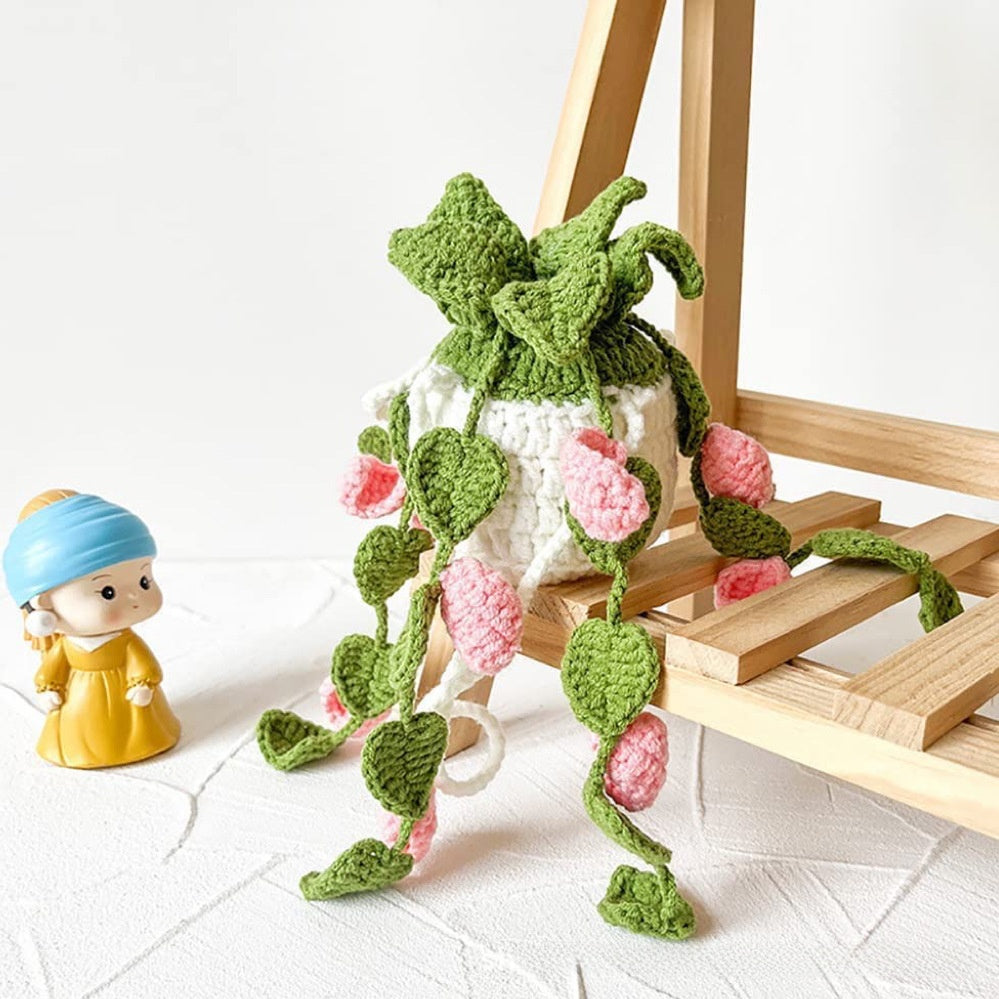 Hand Knitted Car Hanging Decorations