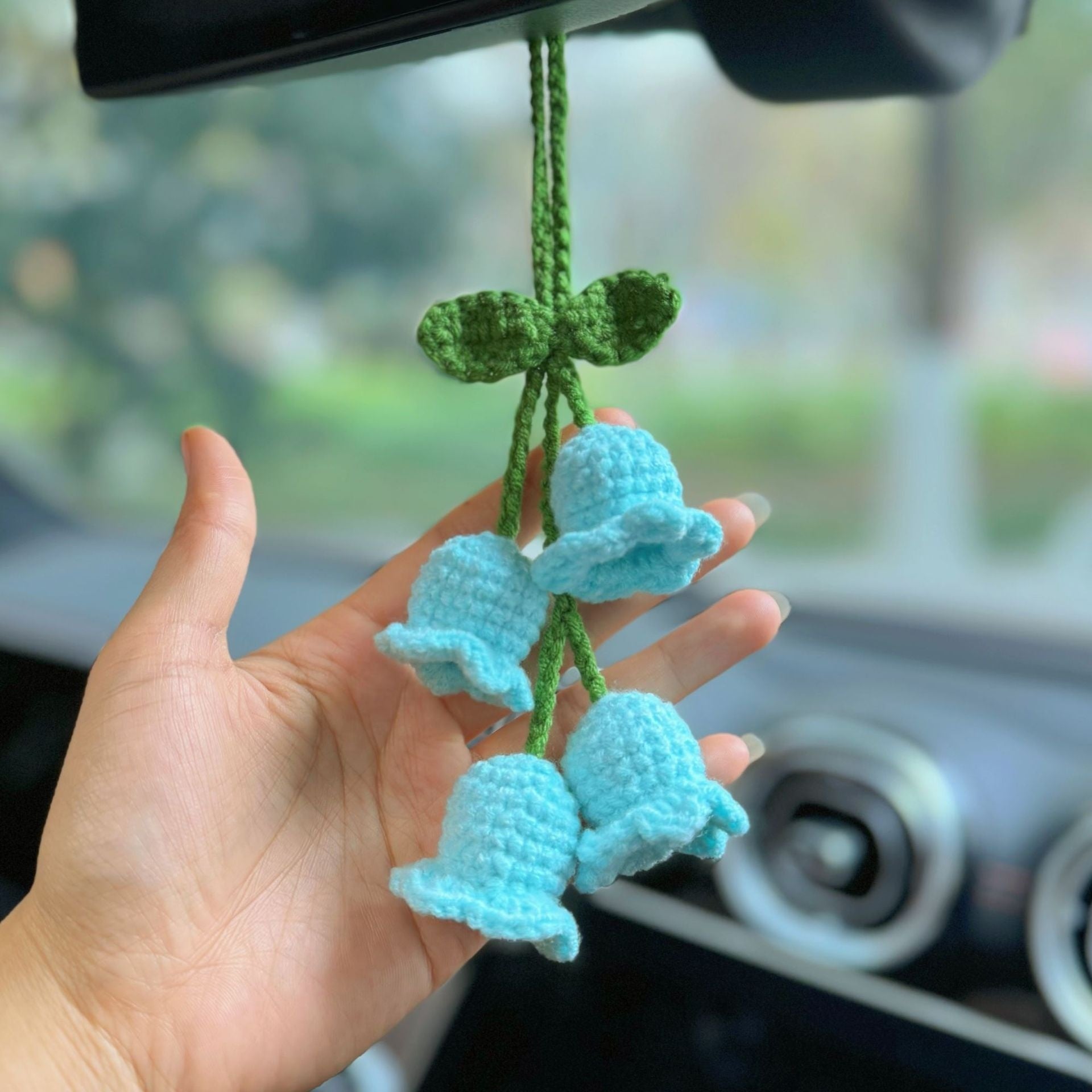 Hand Knitted Car Hanging Decorations