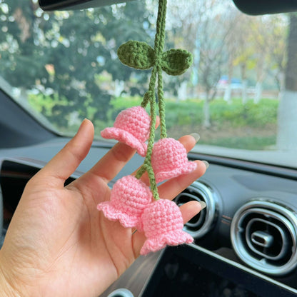 Hand Knitted Car Hanging Decorations