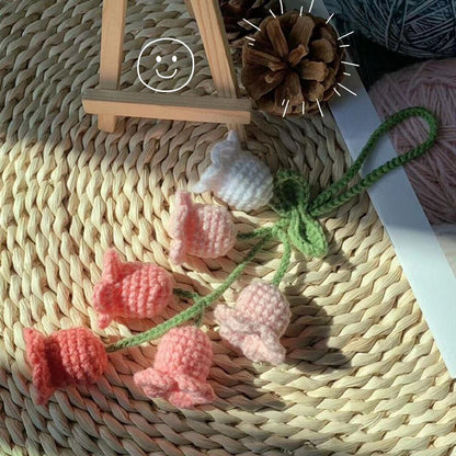 Hand Knitted Car Hanging Decorations
