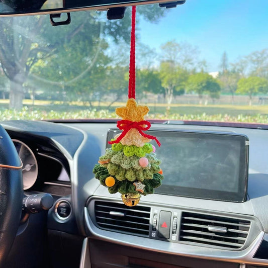 Hand Knitted Car Hanging Decorations