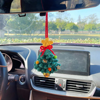 Hand Knitted Car Hanging Decorations