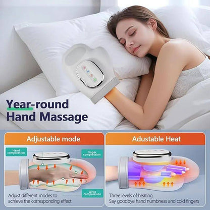 Hand massage device