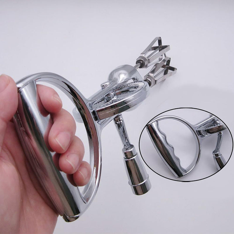 Hand-operated electroplating egg beater