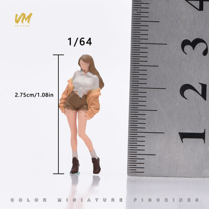 Hand-Painted 1/64 Miniature Figure Collection