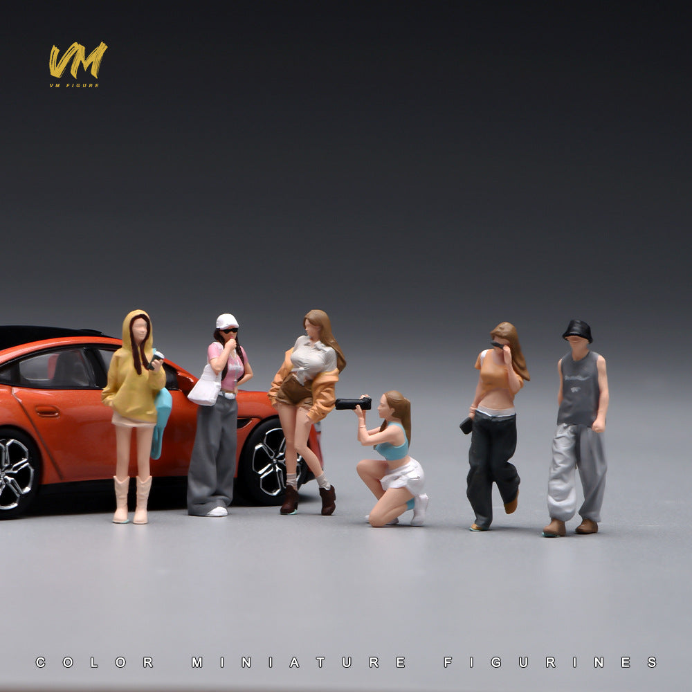 Hand-Painted 1/64 Miniature Figure Collection
