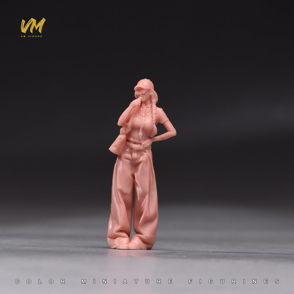 Hand-Painted 1/64 Miniature Figure Collection