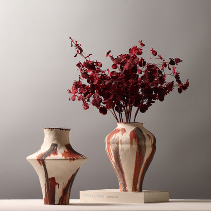 Hand Painted Ceramic Vase