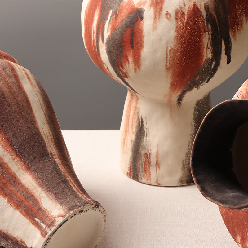 Hand Painted Ceramic Vase