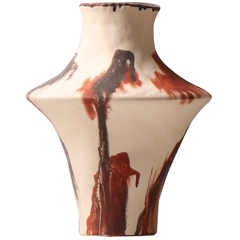 Hand Painted Ceramic Vase