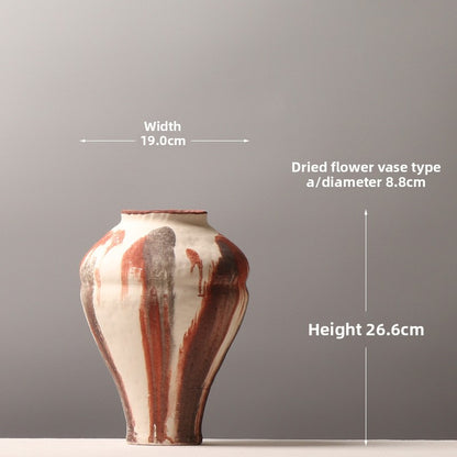 Hand Painted Ceramic Vase