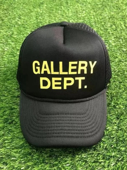 Hand-Painted Graffiti Mesh Baseball Cap