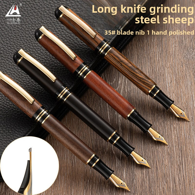 Hand Polished Wood Fountain Pen