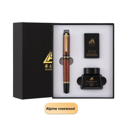 Hand Polished Wood Fountain Pen