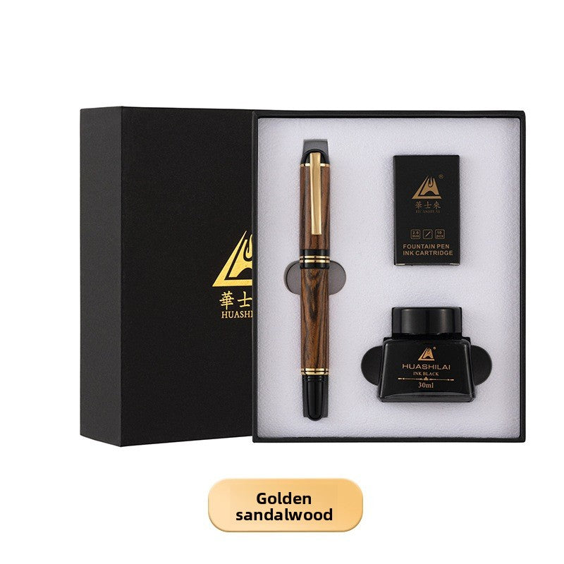 Hand Polished Wood Fountain Pen