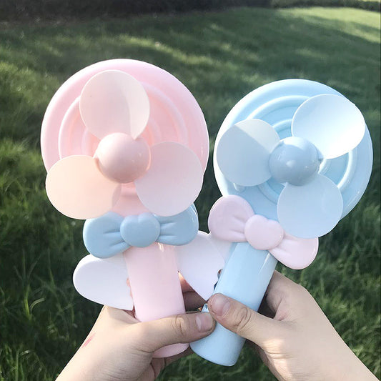 hand pressed fan